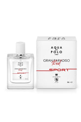 Gran Paradiso Red Sport EDP Erkek Parfüm 50 ml | Odunsu, Aromatik | Zencefil, Fesleğen, Sedir, Amber