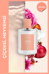 Iseo Sense EDP Kadın Parfüm 50ml | Meyveli, Çiçeksi | Nar, Manolya, Şakayık, Amber, Misk