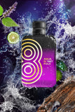 No.8 EDP Erkek Parfüm 100ml | Odunsu, Aromatik | Yeşil Elma, Bergamot, Sardunya, Kuru Amber, Paçuli