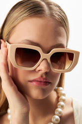 Bej Kadın Güneş Gözlüğü Apsn010503