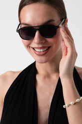 Rodeo Drive Siyah Unisex Kare Güneş Gözlüğü Apsı002901