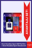 Gran Paradiso Sport EDP Erkek Parfüm 50 ml & Deodorant 150 ml | Narenciye, Odunsu