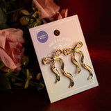 Kadın Altın Fiyonk Küpe