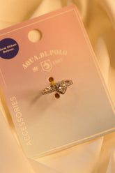 Aqua di Polo 1987 Kadın Altın Kalpli Yüzük WTJG002403