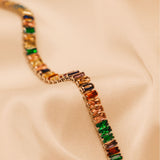 Kadın Çok Renkli Su Yolu Bileklik
