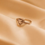 Aqua di Polo 1987 Kadın Gümüş Kalpli Yüzük WTJG002402