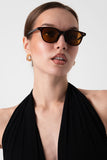 Kadın Kahverengi Güneş Gözlüğü Apsı002702
