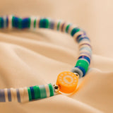 Kadın Renkli Portakallı Bileklik