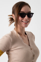 Kadın Siyah Güneş Gözlüğü Apsı002701