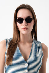 Kadın Siyah Güneş Gözlüğü Apsı003001