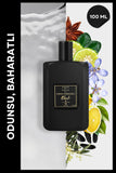 Gran Paradiso Black EDP Erkek Parfüm 100ml | Odunsu, Baharatlı | Limon, Bergamot, Tütün, Deri