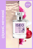 Iseo EDP Kadın Parfüm 50 ml | Meyveli, Çiçeksi | Nar, Lotus, Manolya, Şakayık, Amber, Misk