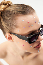 St Tropez Nights Siyah Dikdörtgen Kadın Güneş Gözlüğü Apsn010001