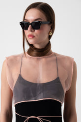 Sundown Club Siyah Geometrik Kadın Güneş Gözlüğü Apso001801--50 Ekartman