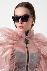 Beverly Siyah Kadın Cat Eye Güneş Gözlüğü Apgt1-g4580-ksk33--50 Ekartman