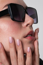 Beverly Siyah Kadın Kare Güneş Gözlüğü Apsn012901