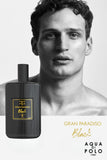Gran Paradiso Black EDP Erkek Parfüm 50 ml | Odunsu, Baharatlı | Limon, Bergamot, Tütün, Deri