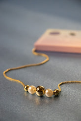 Kadın Gold İncili Kolye