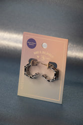 Kadın Gümüş Halka Küpe