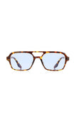 Leopar Çerçeveli Mavi Cam Unisex Güneş Gözlüğü Apss074701--52 Ekartman