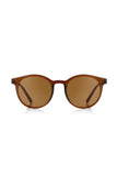 Venice Kahverengi Unisex Oval Güneş Gözlüğü Apsı000102--50 Ekartman