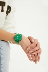 Yeşil Unisex Silikon Kol Saati APSR1-A9643-USYYY