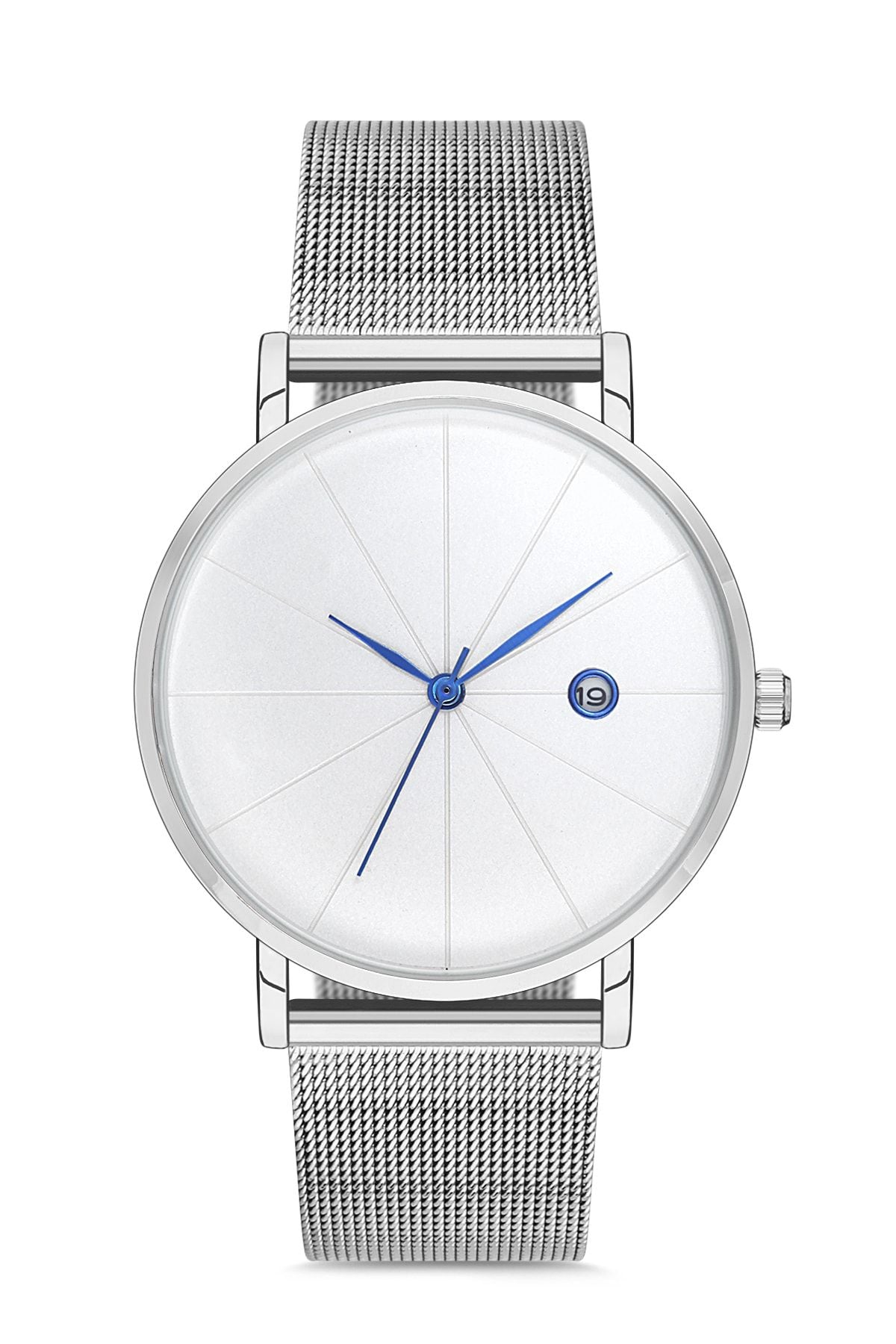 Aqua di Polo Unisex Gümüş Hasır Kordonlu Analog Kol Saati