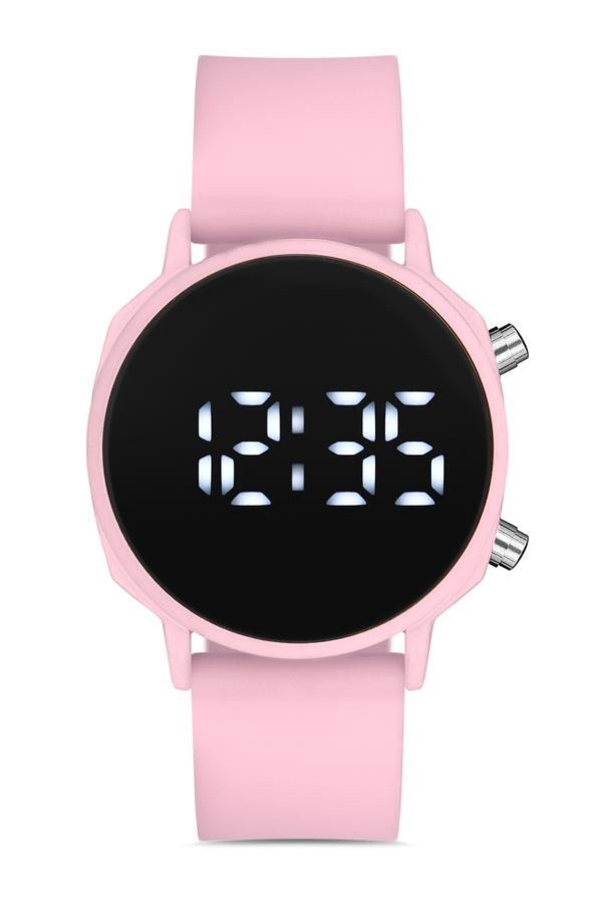 Aqua di Polo 1987 Pink Silicone Digital LED Women's Wristwatch APWR035006