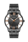 Aqua di Polo 1987 Metal Black Men's Wristwatch