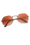 Aqua di Polo Women's Brown UV 400 Protection Sunglasses