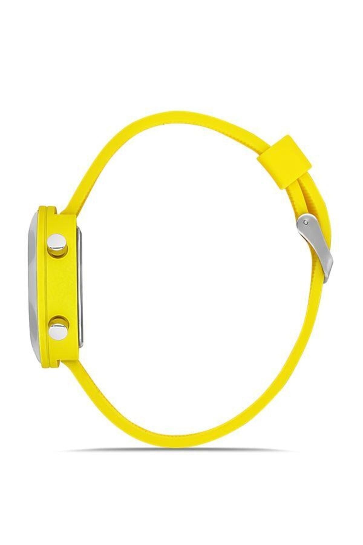 Aqua di Polo 1987 Women's Yellow Silicone Wristwatch