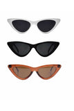 Aqua di Polo 3-Piece Cat Eye Sunglasses Deal Set STSA003201