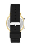 Aqua di Polo 1987 Women's Black Silicone Wristwatch