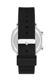 Aqua di Polo 1987 Women's Black Silicone Wristwatch