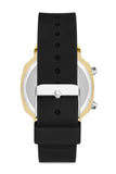 Aqua di Polo 1987 Men's Black Silicone Wristwatch