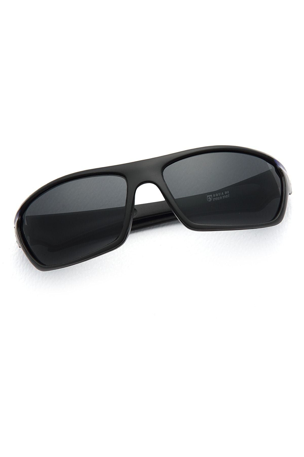 Aqua di Polo Men's Black UV 400 Protection Sunglasses