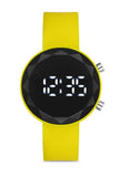 Aqua di Polo 1987 Women's Yellow Silicone Wristwatch