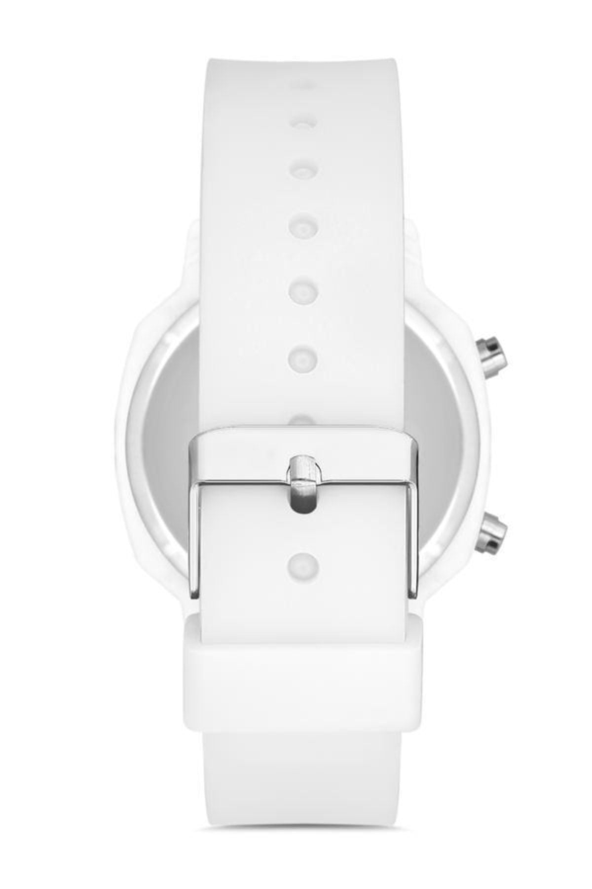 Aqua di Polo 1987 Men's White Silicone Wristwatch