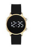 Aqua di Polo 1987 Women's Black Silicone Wristwatch