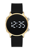 Aqua di Polo 1987 Men's Black Silicone Wristwatch