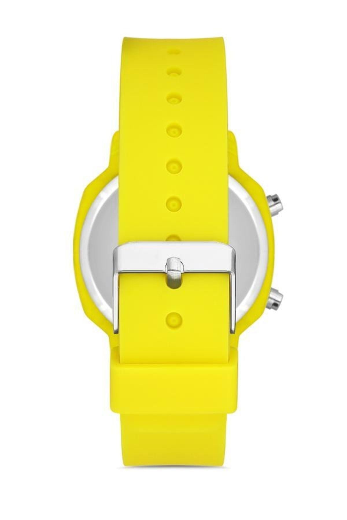 Aqua di Polo 1987 Women's Yellow Silicone Wristwatch