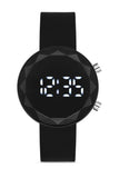 Aqua di Polo 1987 Women's Black Silicone Wristwatch