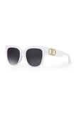 Aqua di Polo 1987 Women's White Sunglasses