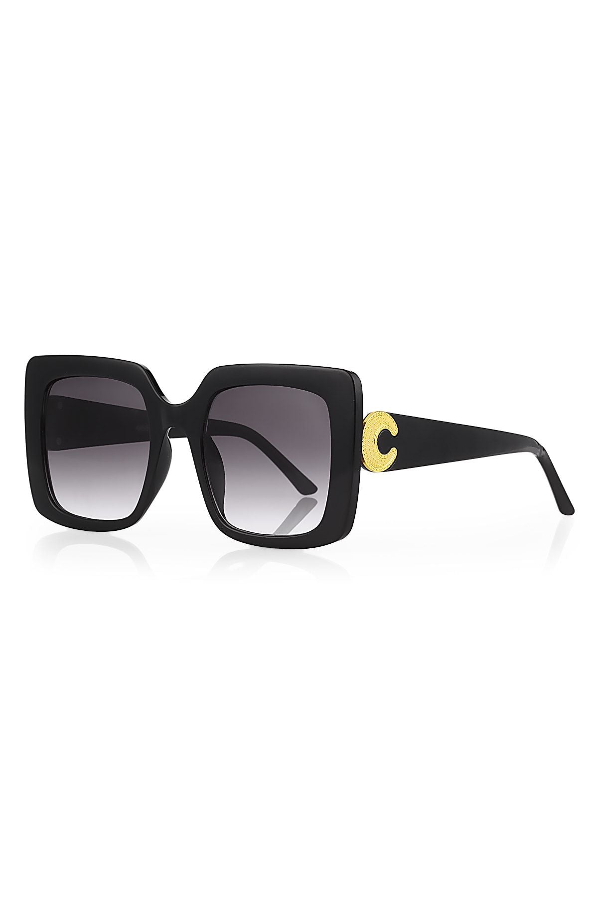 Aqua di Polo 1987 Women's Black Sunglasses