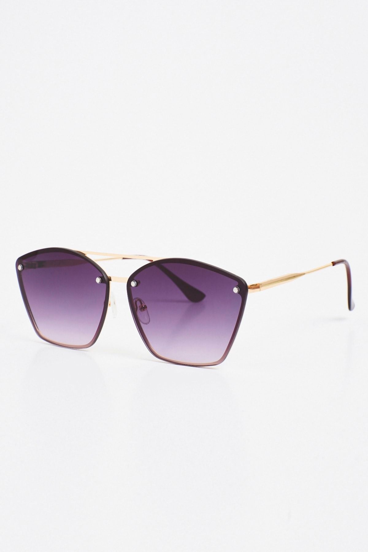 Aqua di Polo Women's Maya Purple Sunglasses with UV 400 Protection