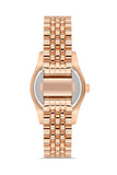 Aqua di Polo 1987 Metal Rose Gold Women's Wristwatch