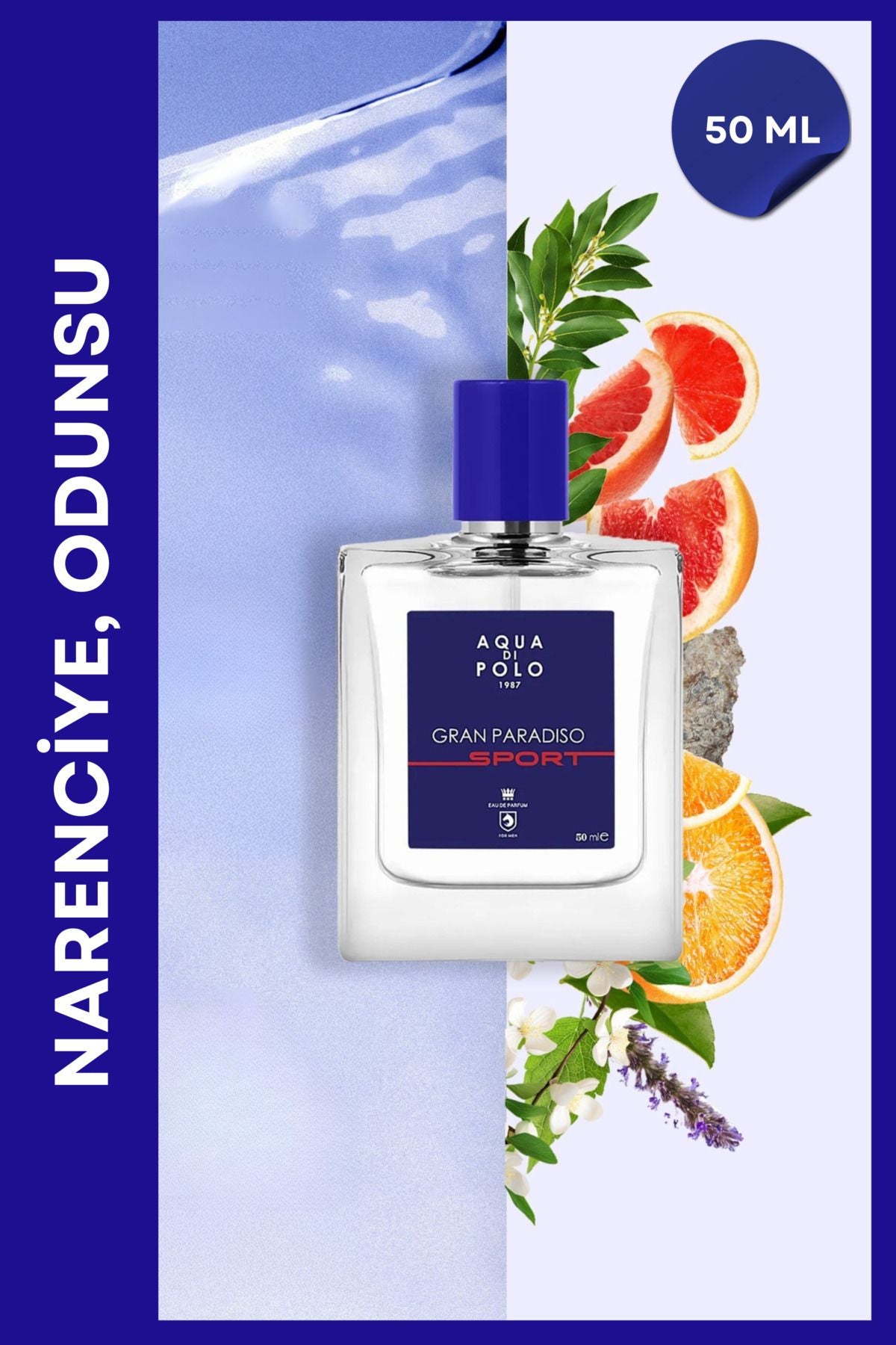 Aqua di Polo 1987 Gran Paradiso Sport EDP 50 ml Men's Perfume APCN000507