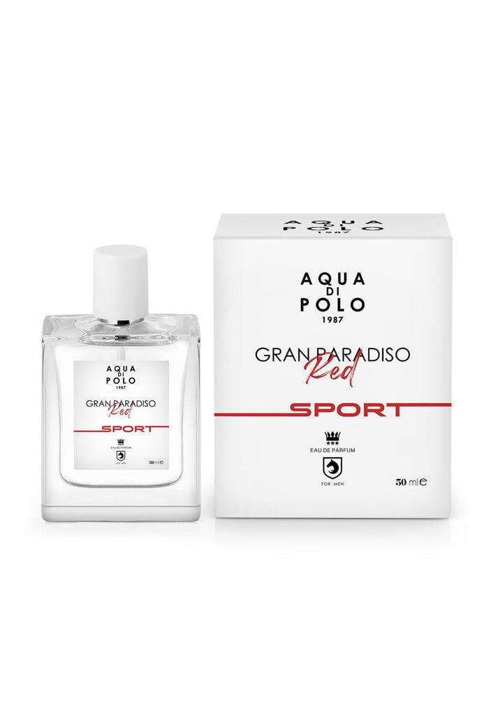 Gran Paradiso Red Sport EDP Erkek Parfüm 50 ml | Odunsu, Aromatik | Zencefil, Fesleğen, Sedir, Amber