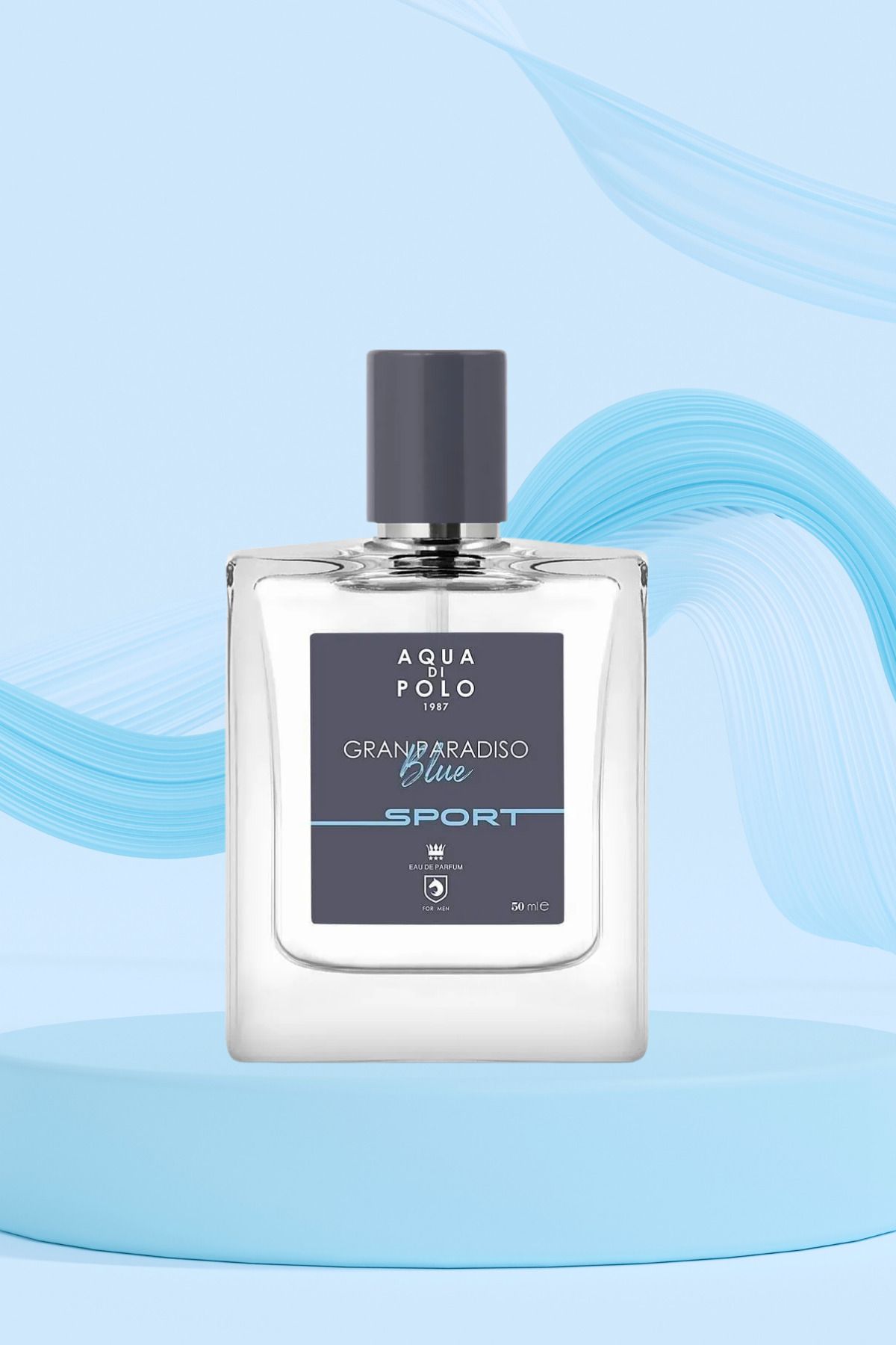 Aqua di Polo 1987 Gran Paradiso Blue Sport EDP 50 ml Men's Perfume APCN000513