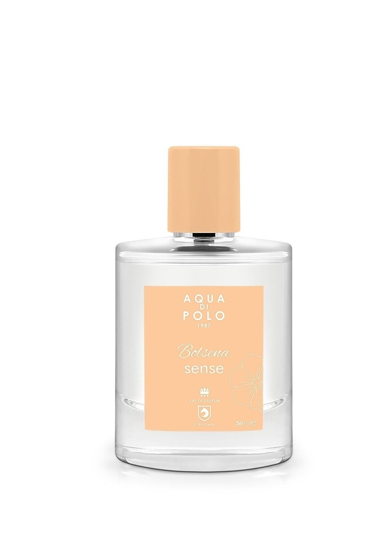Bolsena Sense EDP Kadın Parfüm 50 ml | Çiçeksi | Tutku Çiçeği, Gardenya, Yasemin, Vetiver, Vanilya